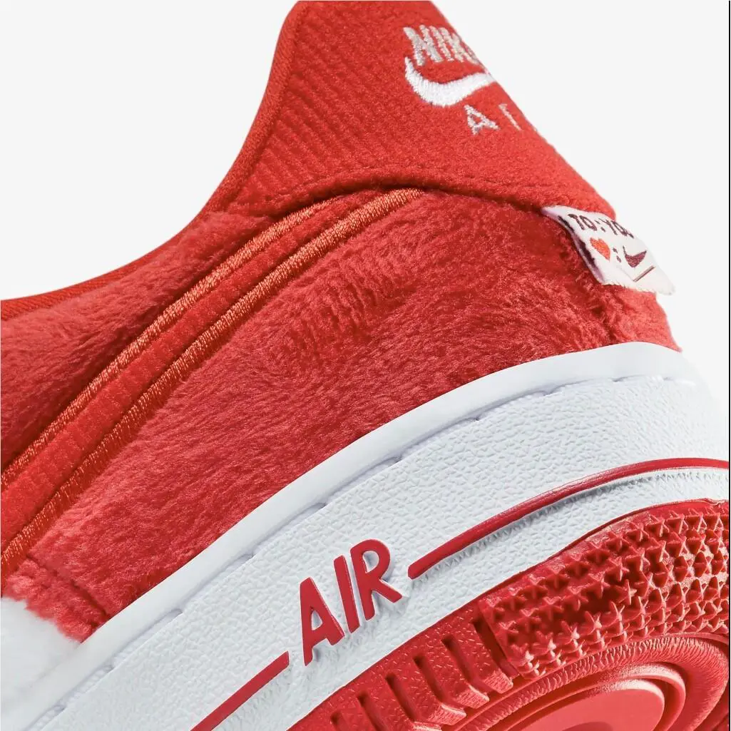 Nike shoes - Nike Air Force 1 Low - Fire Red/Light Crimson/White/Pink Foam/Team Red 18