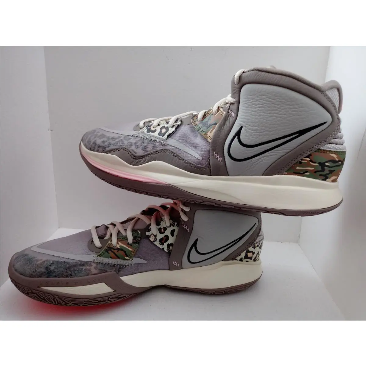 Nike shoes - Nike Kyrie Infinity - Kyrie Infinity - CZ0204-006 - LIGHT IRON ORE/BLACK-MOON FOSSIL 8