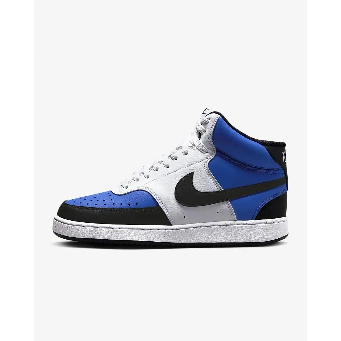 Nike shoes - Nike Court Vision Mid Next Nature AF - FQ8740-480 - White/game royal/black 1