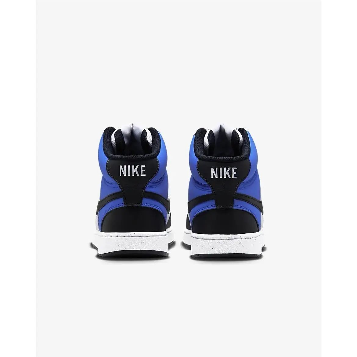 Nike shoes - Nike Court Vision Mid Next Nature AF - FQ8740-480 - White/game royal/black 3