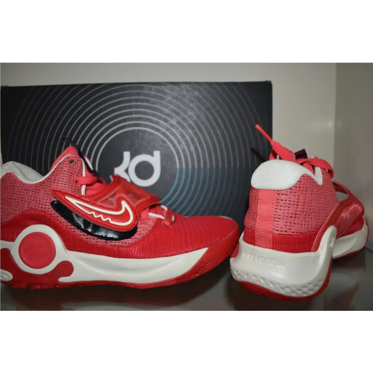 Nike shoes - Nike KD Trey 5 X Basketball Shoes - DD9538 601 - Red 1