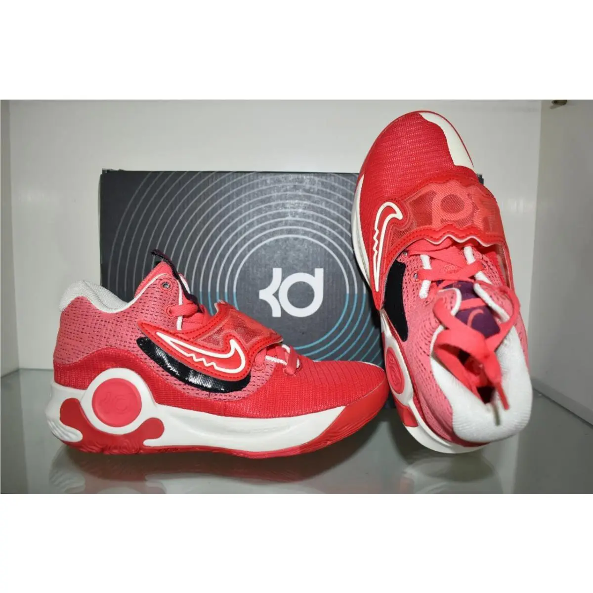 Nike shoes - Nike KD Trey 5 X Basketball Shoes - DD9538 601 - Red 3