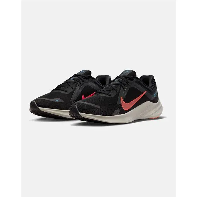 Nike shoes - Nike Quest 5 - Quest - DD0204 005 - Black/ Bright Crimson 9