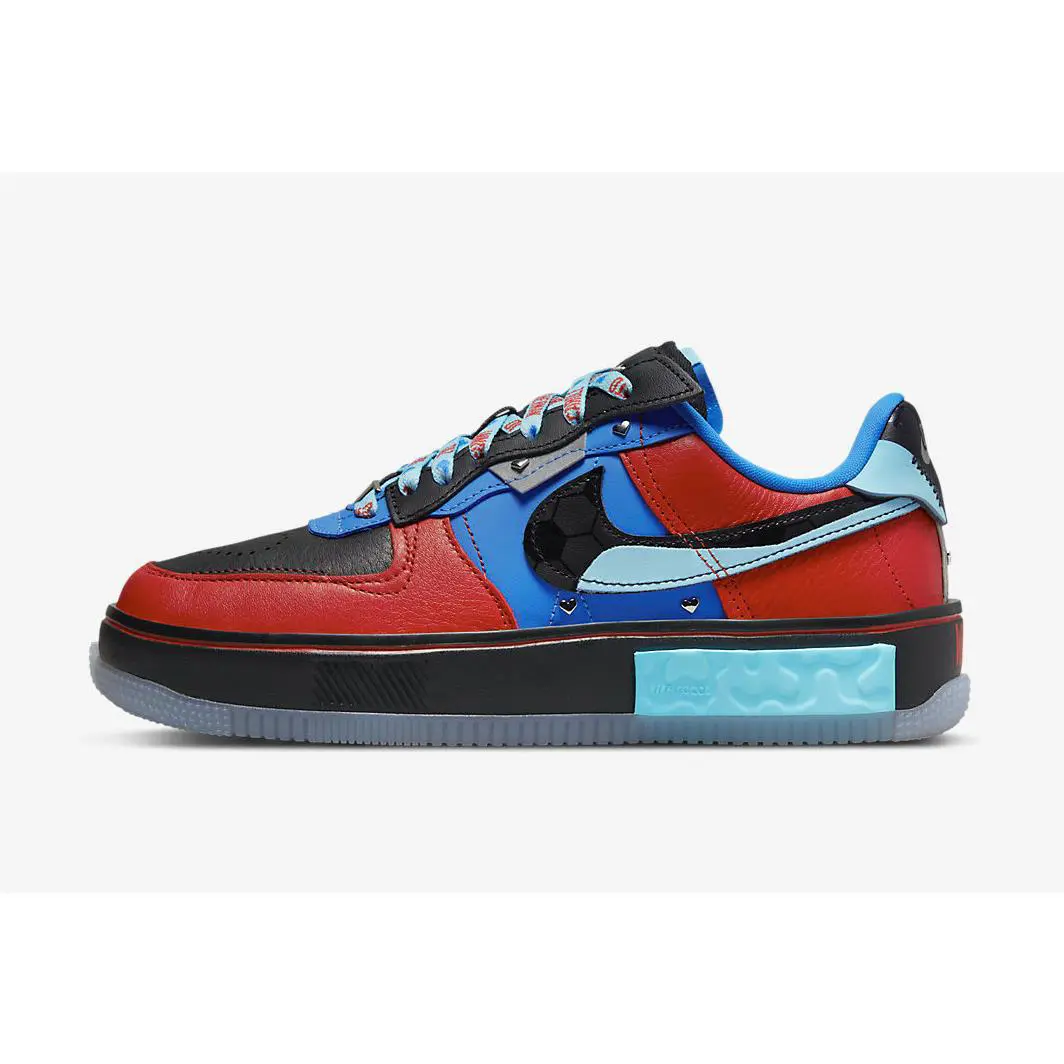 Nike shoes - Nike Air Force 1 Fontanka - DR6259-600 - Black/Blue/Red 11