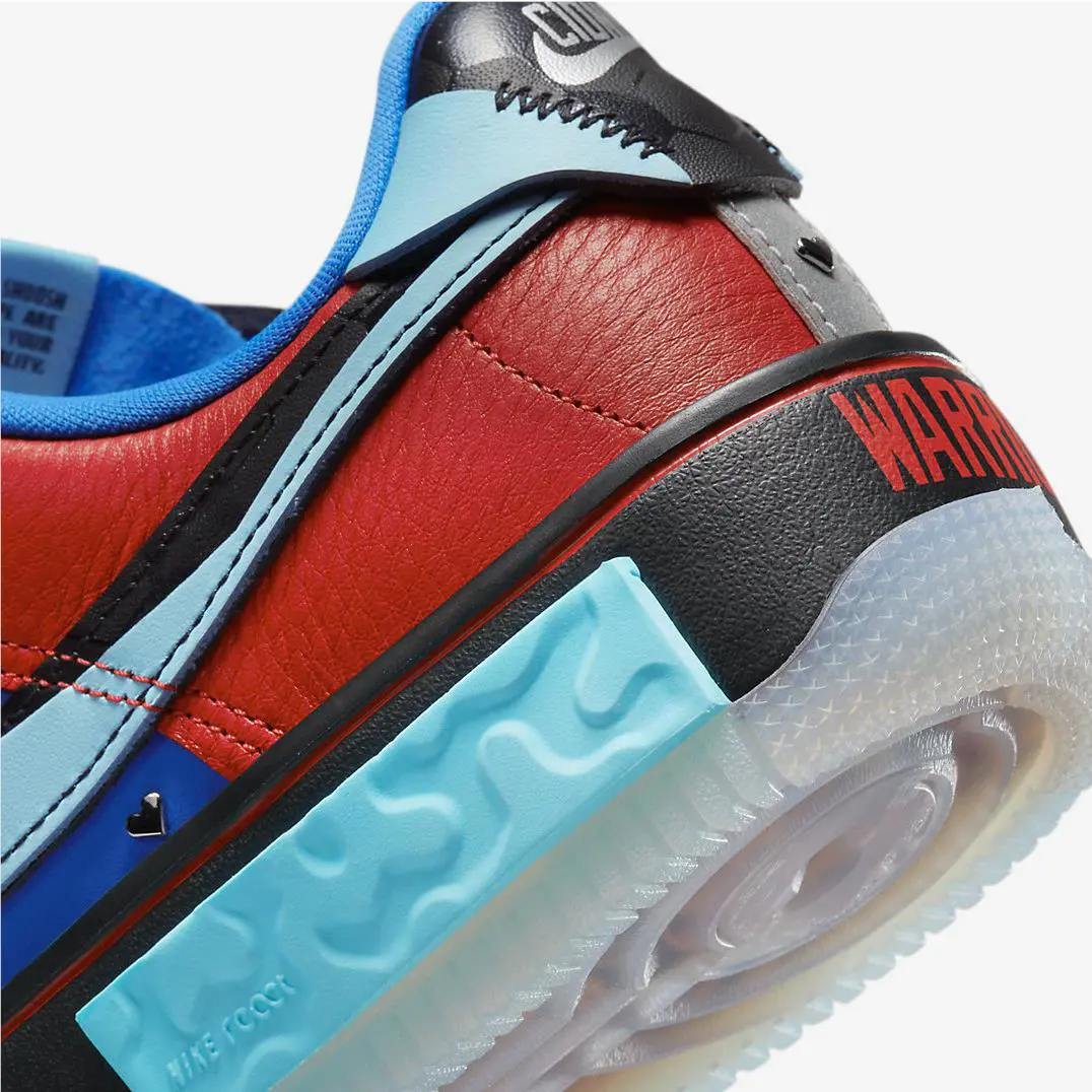 Nike shoes - Nike Air Force 1 Fontanka - DR6259-600 - Black/Blue/Red 21