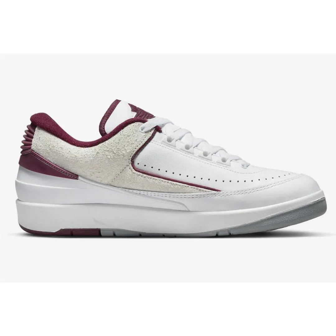 Nike shoes - Jordan 2 Retro - Retro - DV9956-103 - White/Cherrywood Red/Light Steel Grey 3