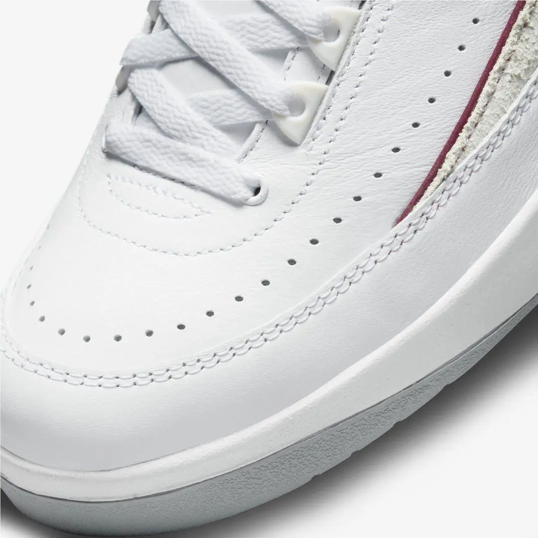 Nike shoes - Jordan 2 Retro - Retro - DV9956-103 - White/Cherrywood Red/Light Steel Grey 17