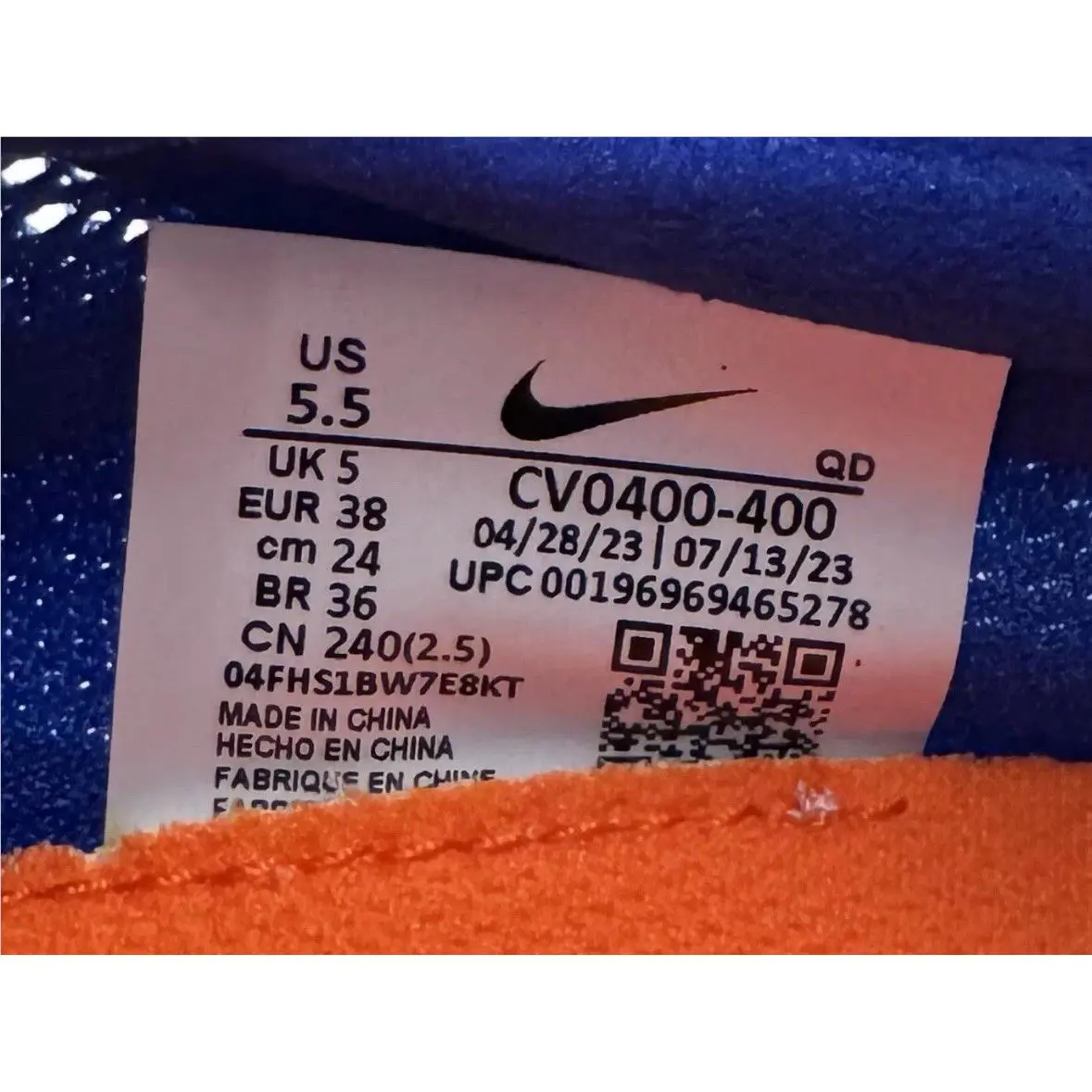 Nike shoes - Nike ZoomX Dragonfly - ZoomX Dragonfly - CV0400-400 - Blue 13