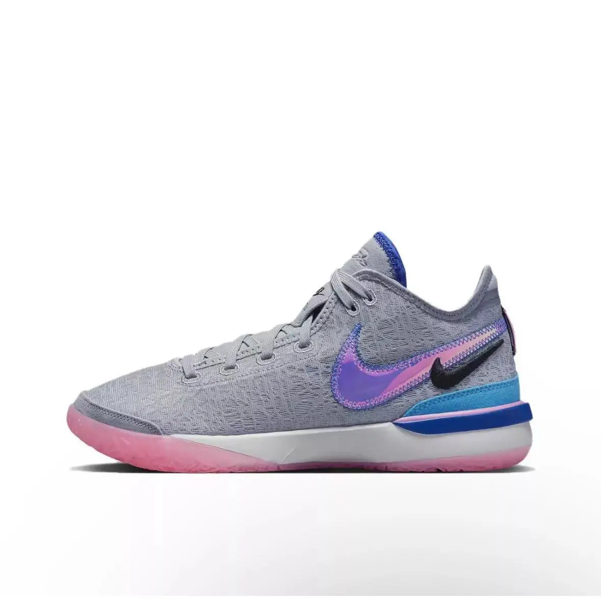 Nike shoes - Nike Zoom LeBron NXXT Gen - DR8784 002 - WOLF GREY/PINK SPELL 0
