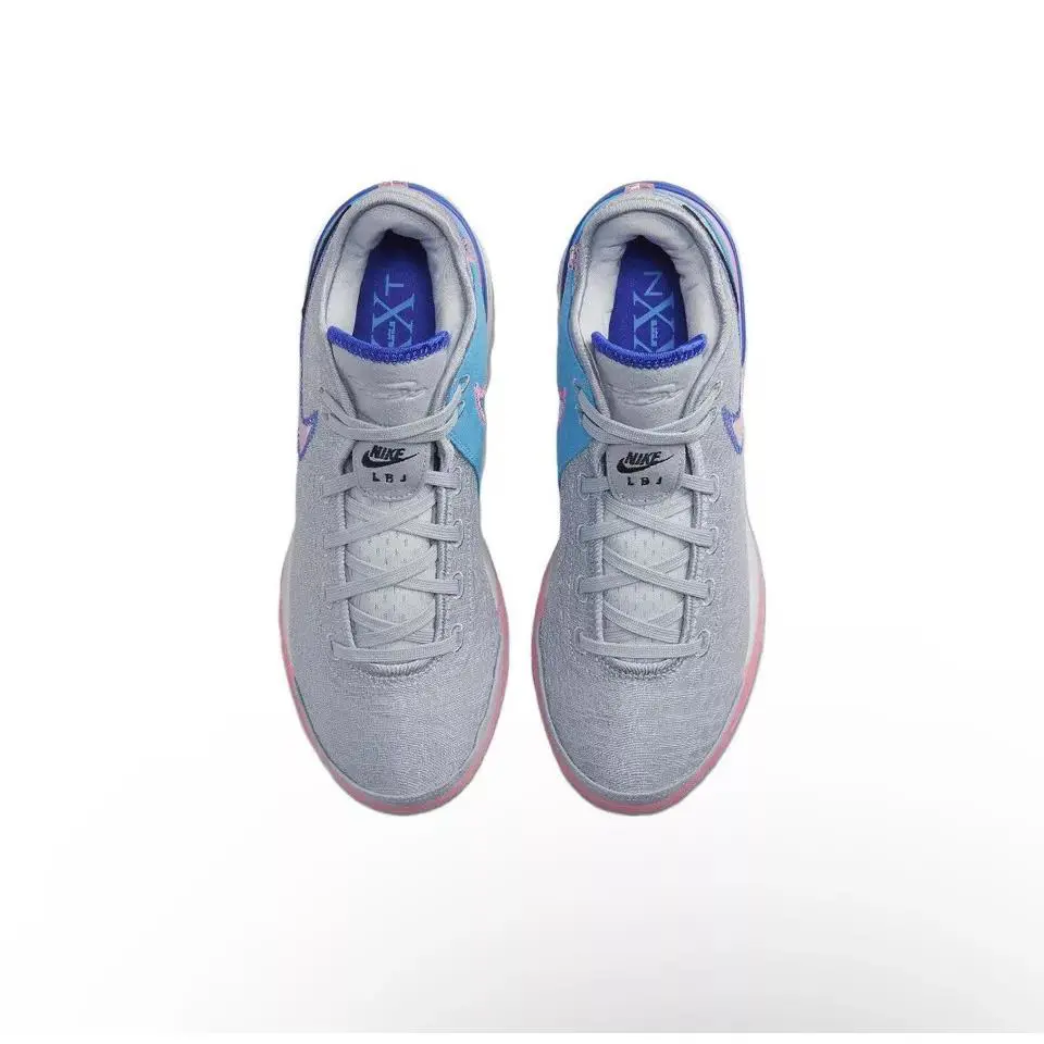 Nike shoes - Nike Zoom LeBron NXXT Gen - DR8784 002 - WOLF GREY/PINK SPELL 2