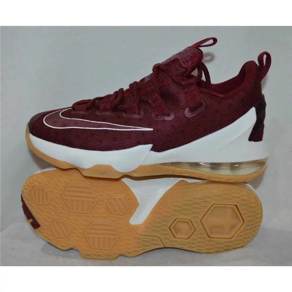 Nike shoes - Nike LeBron 13 - LeBron - 834347 834347-600 - Red/Sail/Gum 8
