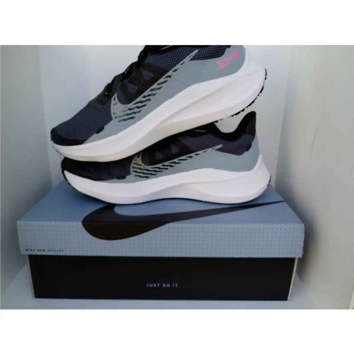 Nike shoes - Nike Winflo 7 Shield - Winflo Shield - CU3870-403 - OBSIDIAN MIST/BLACK 1
