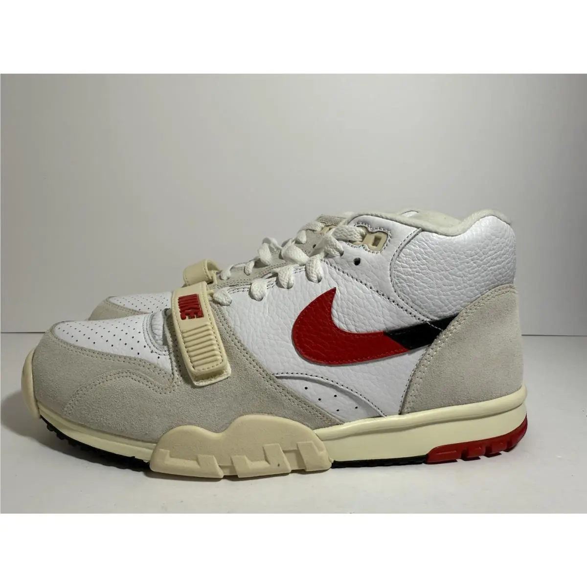 Nike shoes - Nike Air Trainer1 - Air - DZ2547-100 - White/University Red-Black (UPC: 196608075042) 2