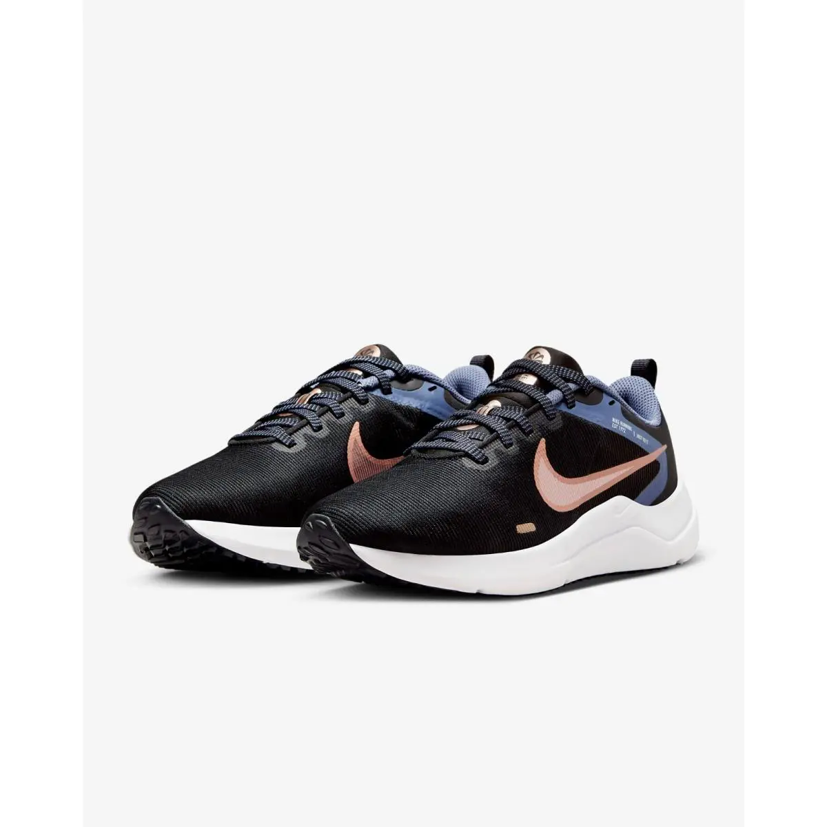 Nike shoes - Nike Downshifter 12 - Downshifter - DD9294-010 - Black/Metallic Red Bronze 6