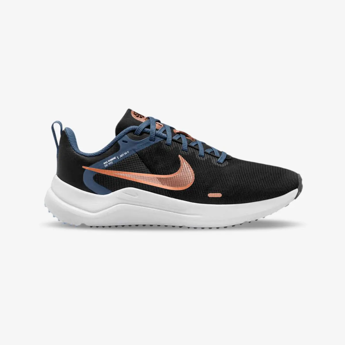 Nike shoes - Nike Downshifter 12 - Downshifter - DD9294-010 - Black/Metallic Red Bronze 7