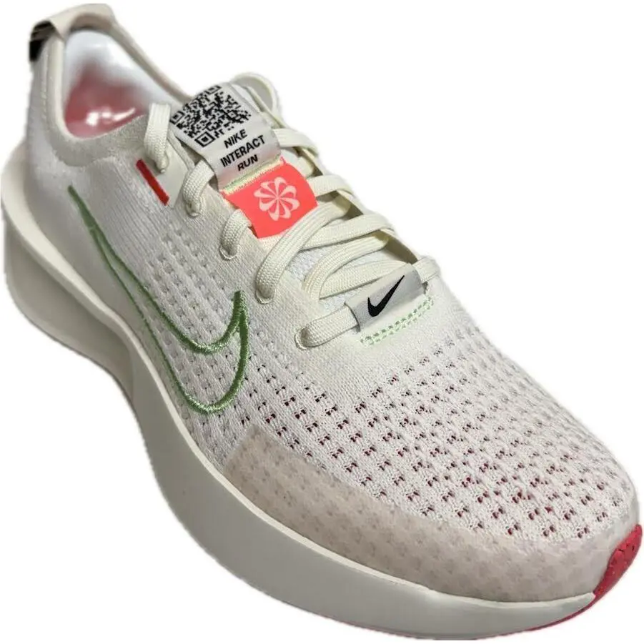 Nike shoes - Nike Interact Run - Interact Run - FD2292-106 - SAIL/VAPOR GREEN-HOT PUNCH 0