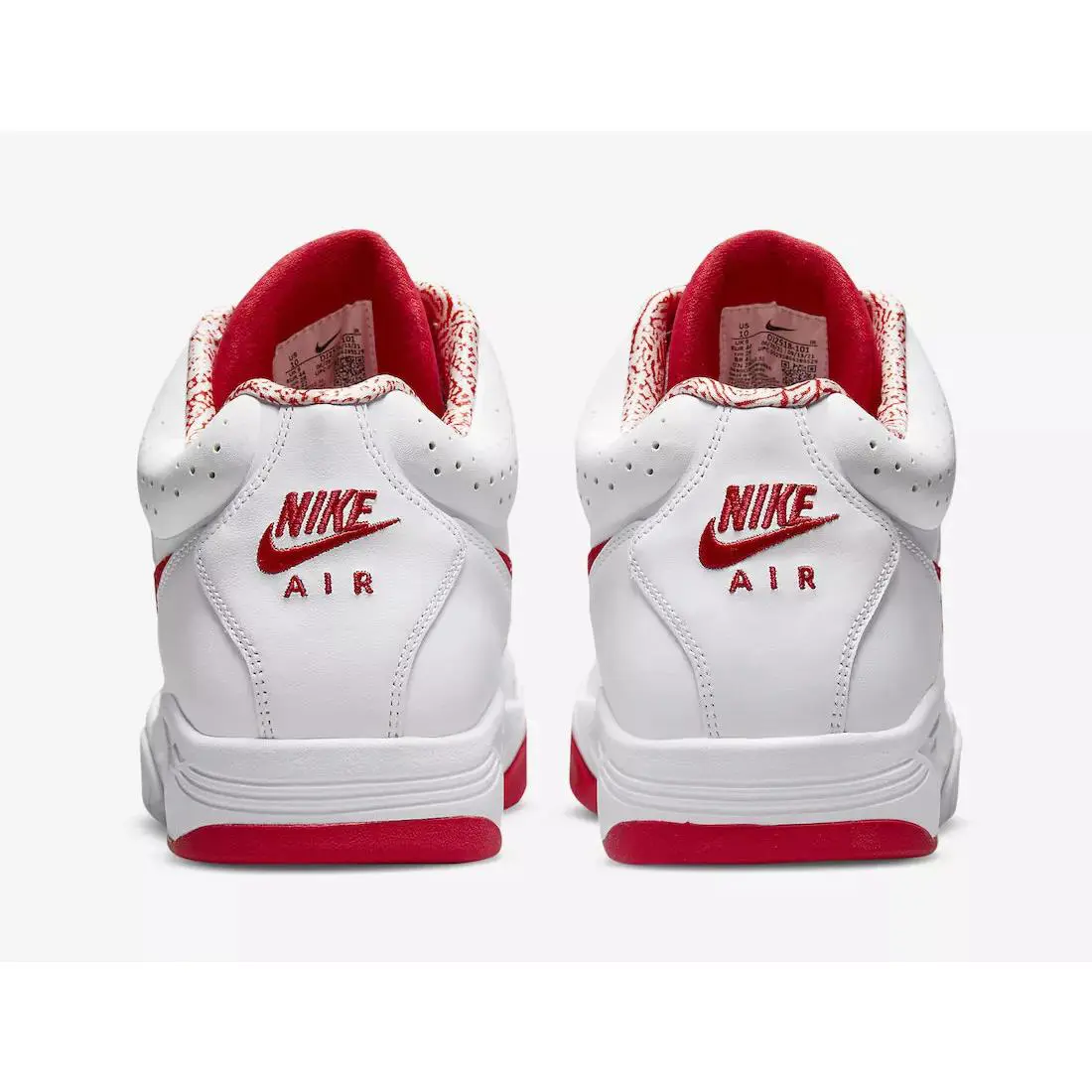 Nike shoes - Nike Air Flight Lite - Air Flight Lite - DJ2518 101 - WHITE /UNIVERSITY RED 3