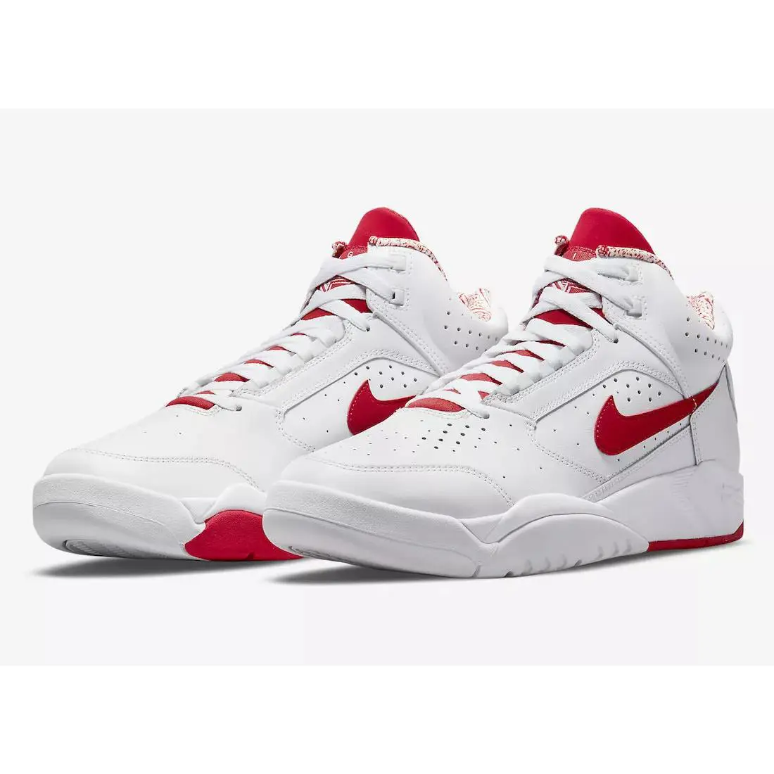 Nike shoes - Nike Air Flight Lite - Air Flight Lite - DJ2518 101 - WHITE /UNIVERSITY RED 6