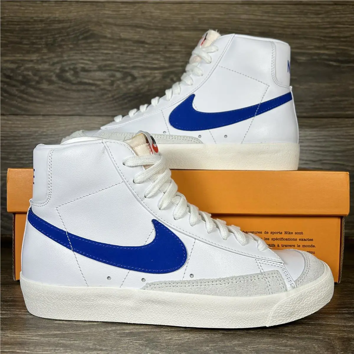 Nike shoes - Nike Blazer `77 Mid - Blazer Mid - Blue 7