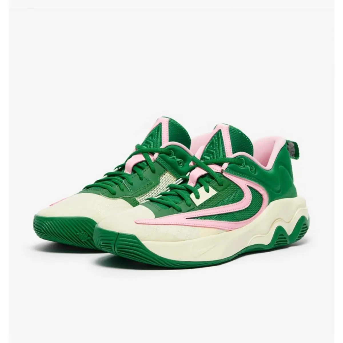 Nike shoes - Nike Giannis Immortality - Giannis Immortality - DZ7533-300 - Green Malachite Medium Soft Pink Coconut Milk 4