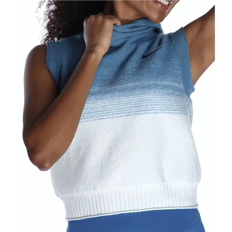 Nike clothing - Nike Dri Fit Advance Run Division Hooded Vest - DX0323 - Blue, Main: Blue 8