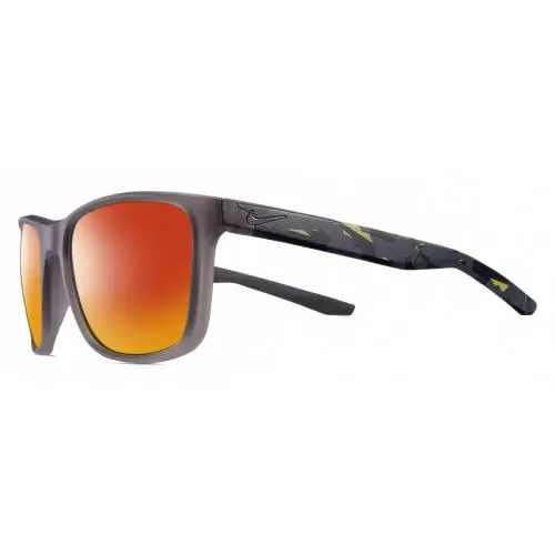 Essent-Endvor-EV1117-010 Unisex Polarized Sunglasses Grey Black 57mm 4 Opt Red Mirror Polar by Nike