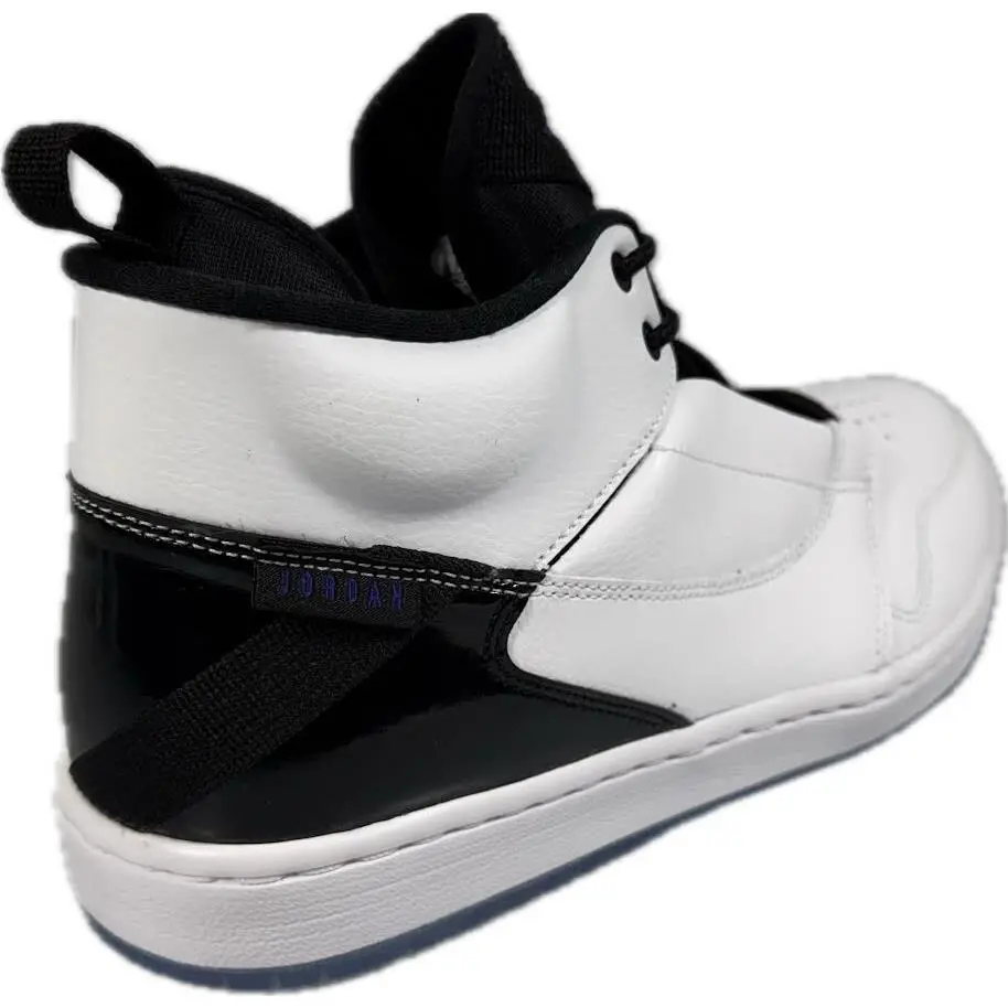 Nike shoes - Air Jordan Fadeaway - Air Fadeaway - AQ1329 - White/Dark Concord-Black (UPC: 191888538355) 3