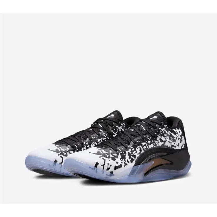 Nike shoes - Jordan Zion 3 - Zion - DR0675-018 - Black/white/laser orange 4