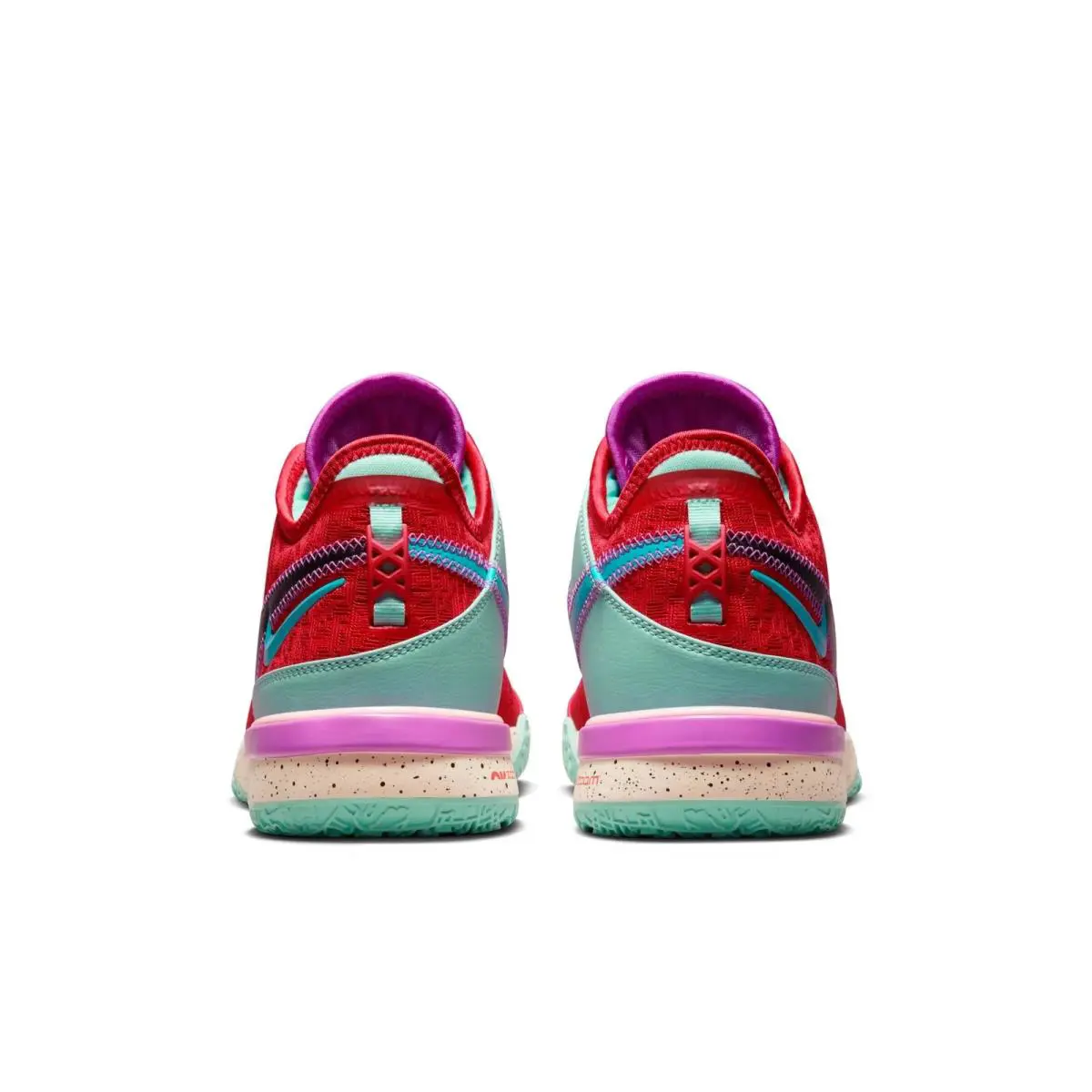 Nike shoes - Nike Zoom LeBron - Zoom LeBron - DR8784-600 - TRACK RED/BLACK TEAL NEBULA 3