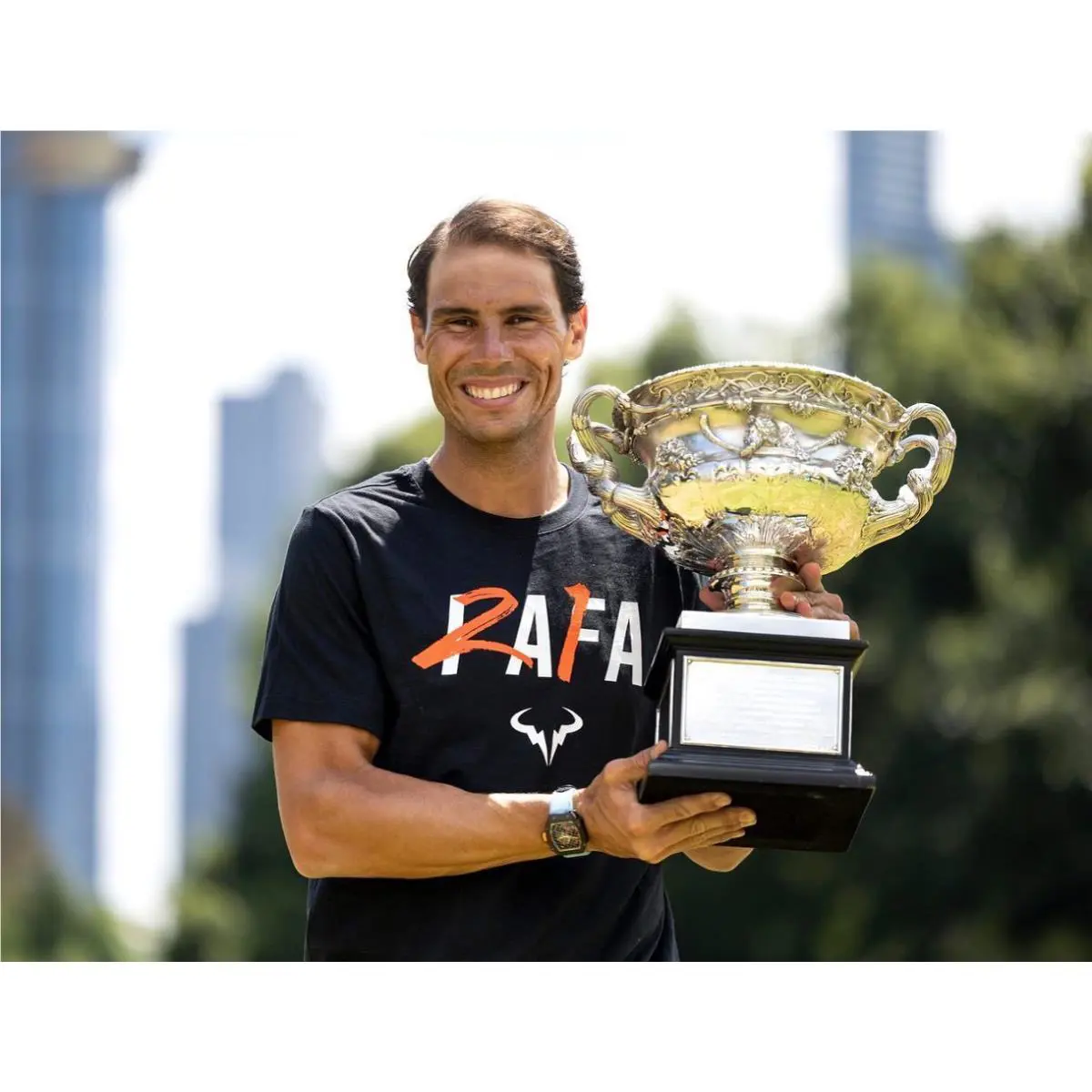 Nike clothing - Nike Rafael Nadal Rafa - Rafael Nadal Rafa - Black 7