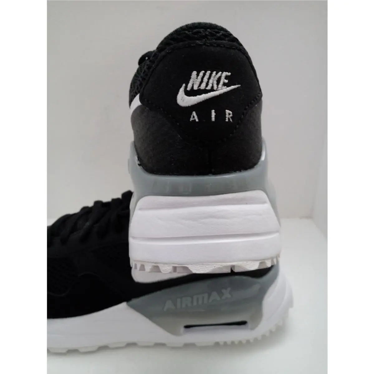 Nike shoes - NIKE AIR MAX SYSTM - AIR MAX SYSTM - DM9538-001 - BLACK/WHITE-WOLF GREY 7