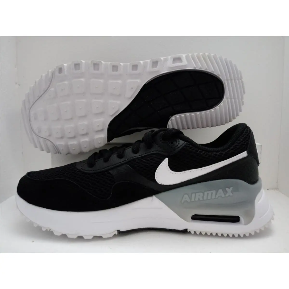 Nike shoes - NIKE AIR MAX SYSTM - AIR MAX SYSTM - DM9538-001 - BLACK/WHITE-WOLF GREY 4