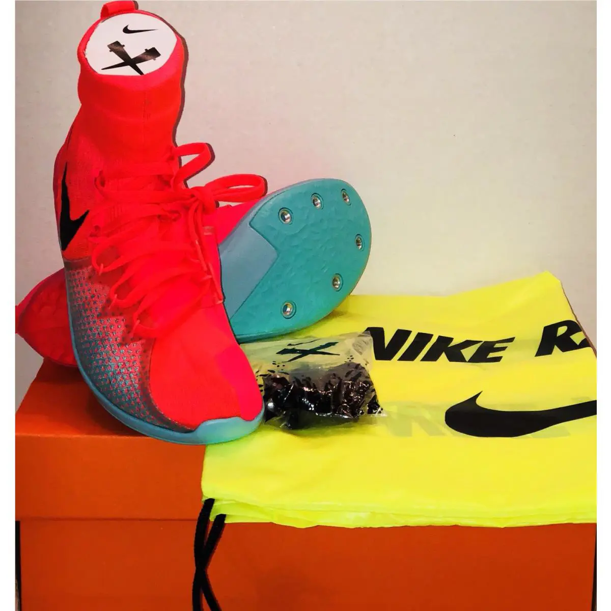 Nike shoes - Nike Zoom Victory - Zoom Victory - Soler Red/Port Wine 5
