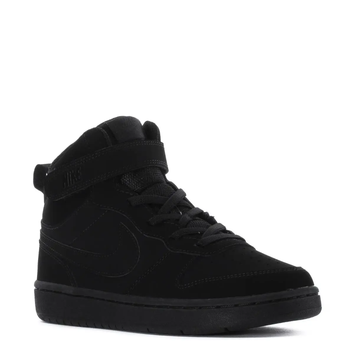 Kids Nike Court Borough Mid2 Psv Black/black CW5868001 - Black