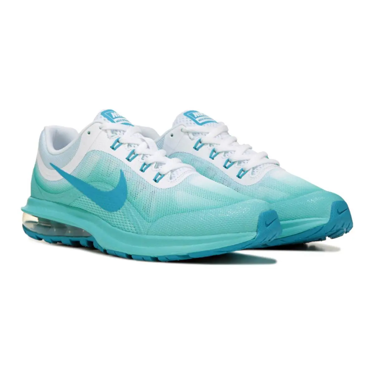 Nike shoes - White/Chlorine Blue/Hyper Turquoise 4