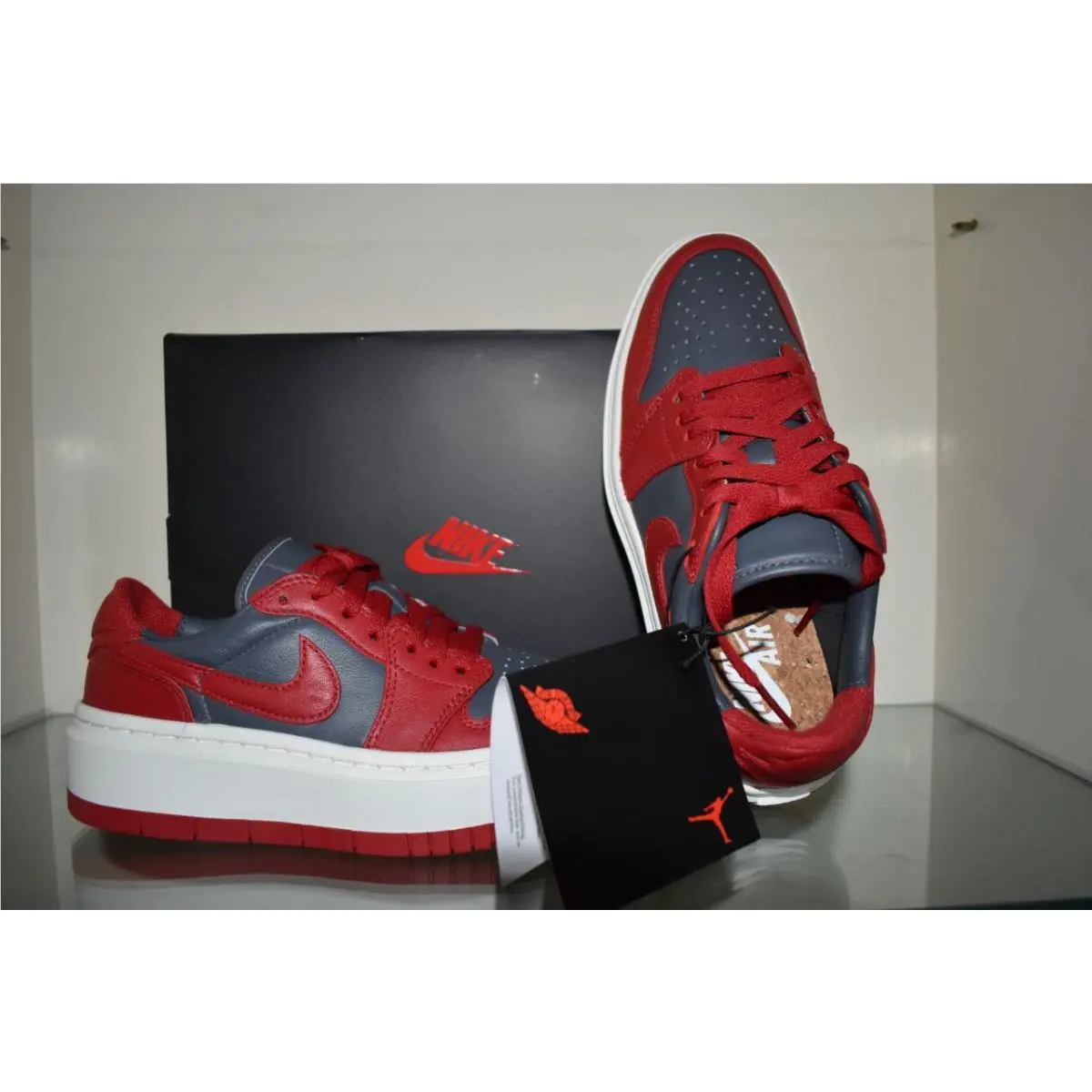 Nike shoes - Air Jordan 1 Low - Air Low - DH7004-006 - Red 4