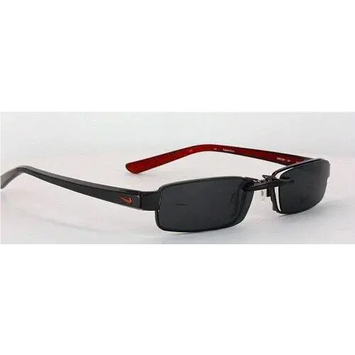 Nike sunglasses - NIKE 8061-50X18 Polarized Clip-On Sunglasses - Grey, Revo Blue Mirrored, and 12 other lens s to choose: REVO Blue Mirrored