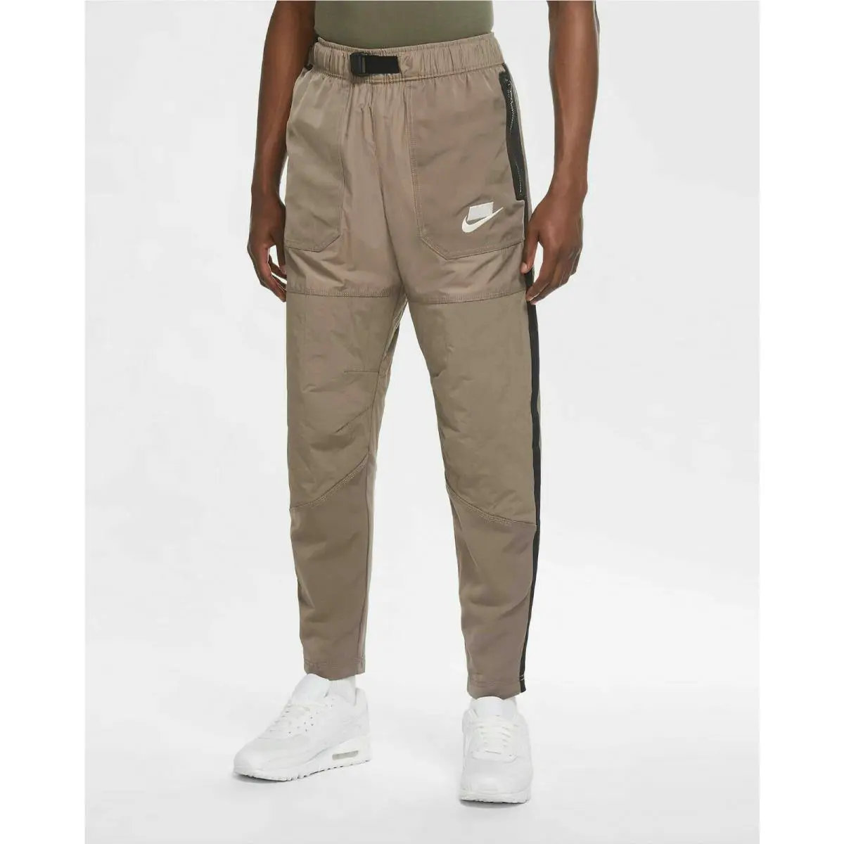 Nike Sportswear Nsw Men`s Multi Size Woven Cargo Pants Olive Grey