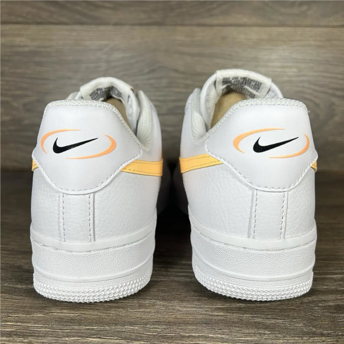 Nike shoes - Nike Air Force 1 `07 Low White Yellow - White, Yellow 3