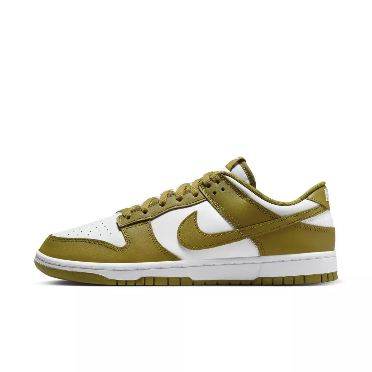 Nike Mens Dunk Low Retro Sneakers DV0833 105 - WHITE /PACIFIC MOSS