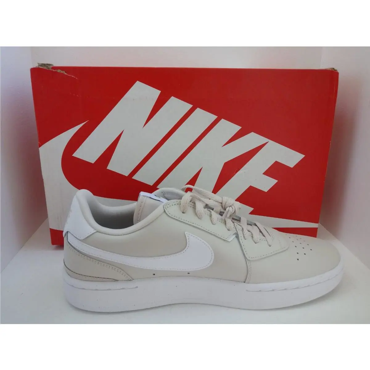 Nike shoes - Nike Court Blanc - Court Blanc - CI0808-105 - LT OREWOOD BROWN/WHITE-BLANC 2
