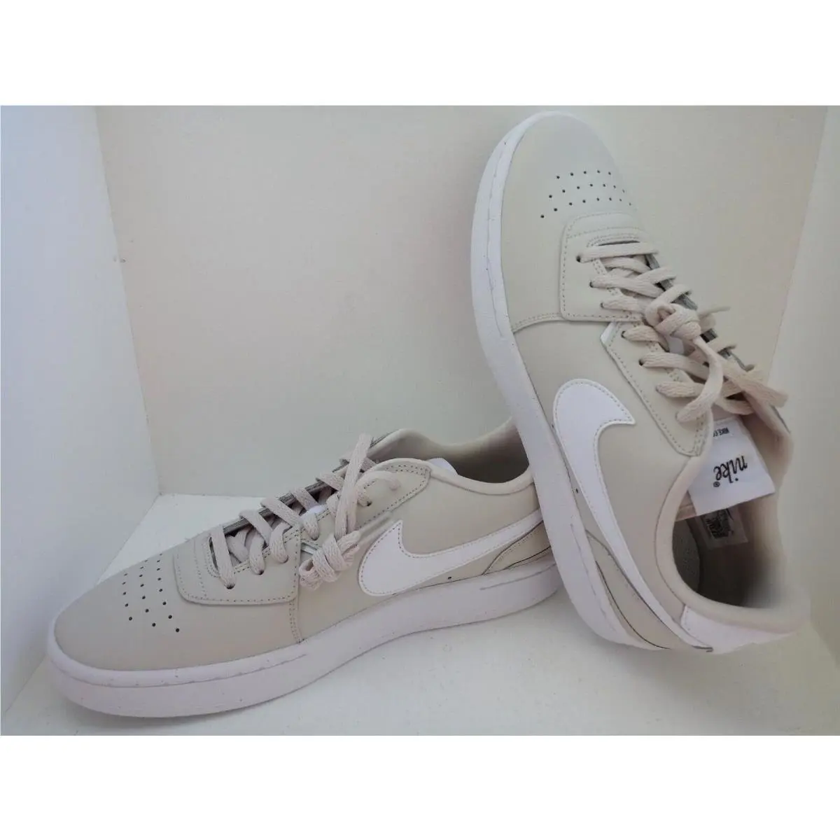 Nike shoes - Nike Court Blanc - Court Blanc - CI0808-105 - LT OREWOOD BROWN/WHITE-BLANC 6