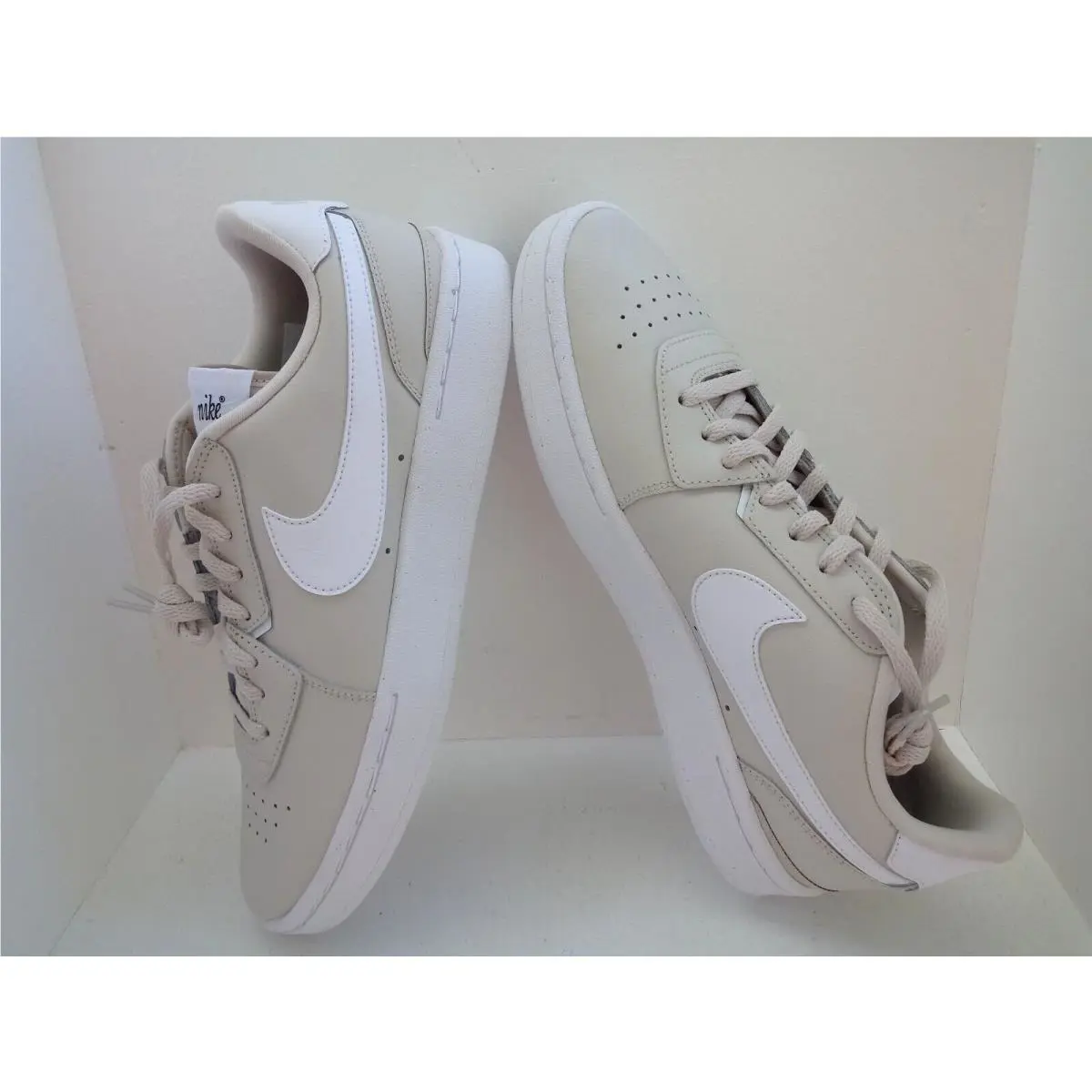 Nike shoes - Nike Court Blanc - Court Blanc - CI0808-105 - LT OREWOOD BROWN/WHITE-BLANC 18