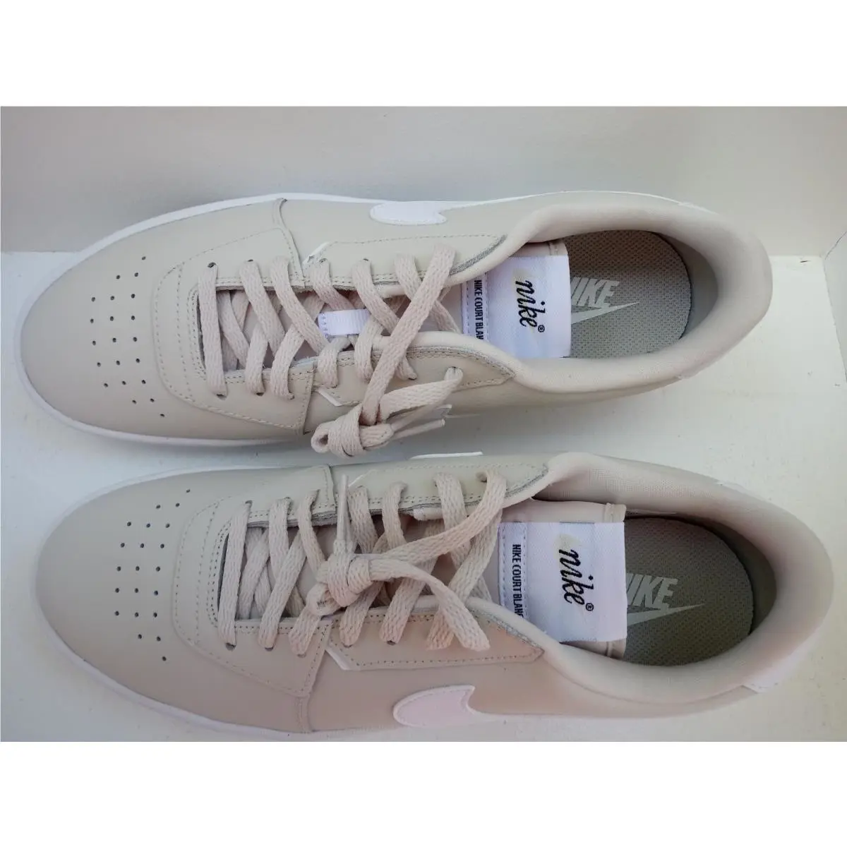 Nike shoes - Nike Court Blanc - Court Blanc - CI0808-105 - LT OREWOOD BROWN/WHITE-BLANC 22