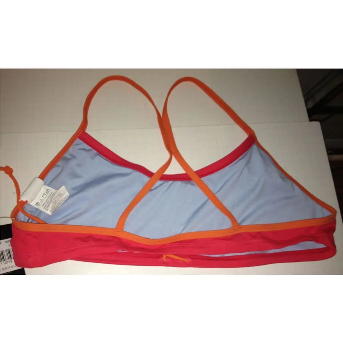 Nike clothing - NIKE Perfect Solid Top Skimpy Briefs 2pc Bikini Swim Suit - TESS0555 - Pink 6