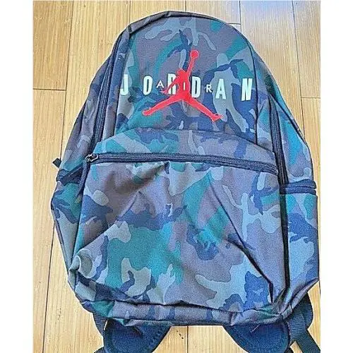 Air Jordan Jumpman Backpack School Bag Laptop Royal White Red Camo Camo by Nike