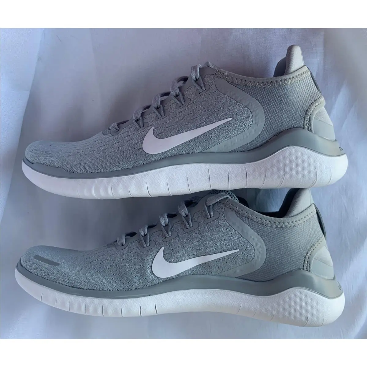 Nike shoes - Nike Free RN 2018 - Free - 942837-003 - Wolf GREY/wHITE 10