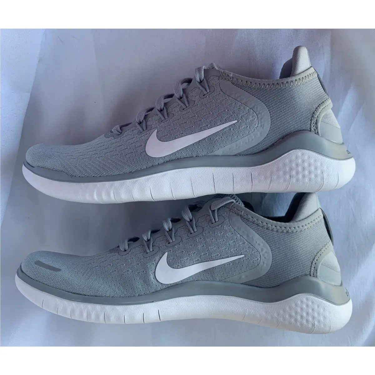 Nike shoes - Nike Free RN 2018 - Free - 942837-100 - Wolf GREY/wHITE 11