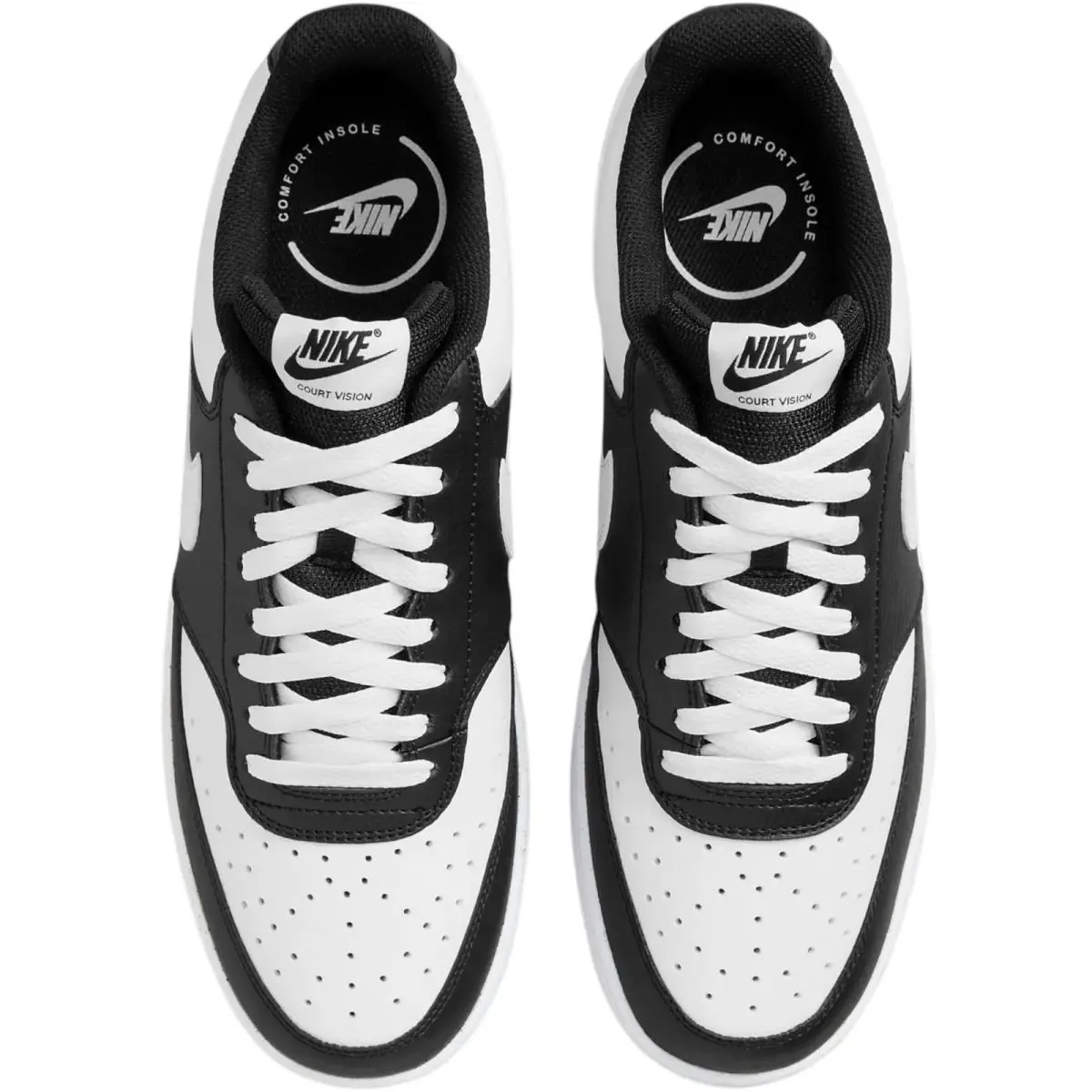 Nike shoes - Nike Court Vision Low - Court Vision Low - Black/White 2