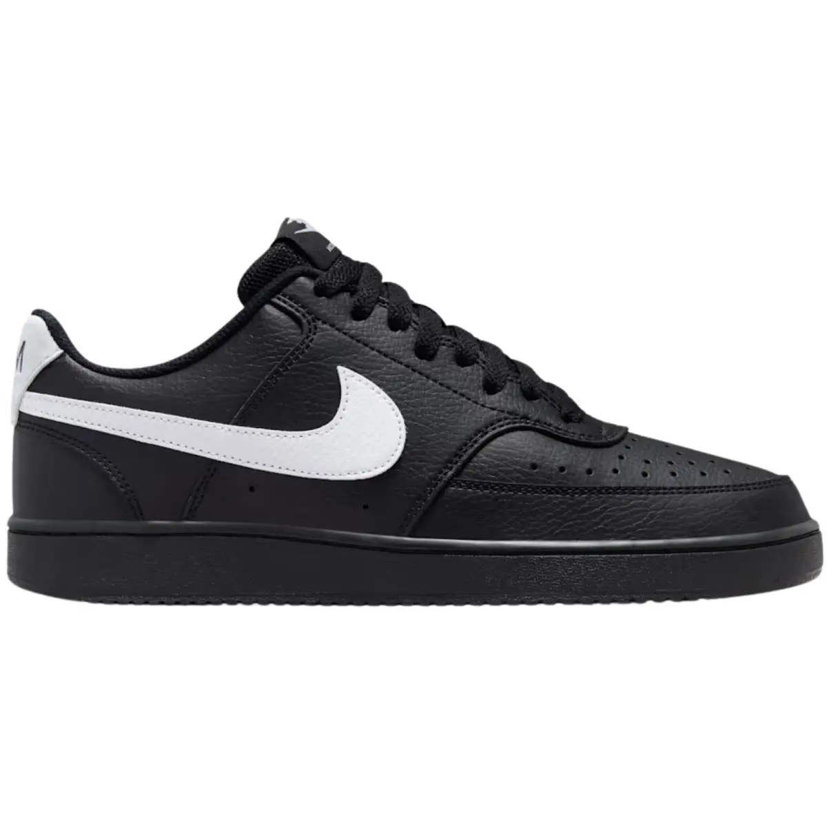 Court Vision Low Men Sneaker Shoe Size 7-14 Colors Athletic Black/Black/White by Nike